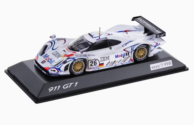 Porsche 911 GT1 24h Le Mans 1998 Model Car - 1:43 Scale
