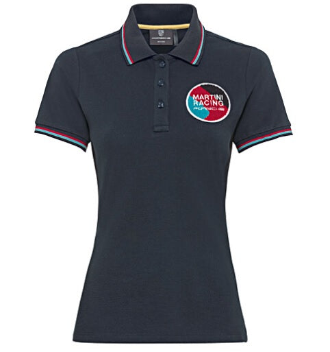 【新品】Porsche Martini Racing ポロシャツ M レディース Porsche Women's Polo Shirt - Martini Racing – Porsche Exchange
