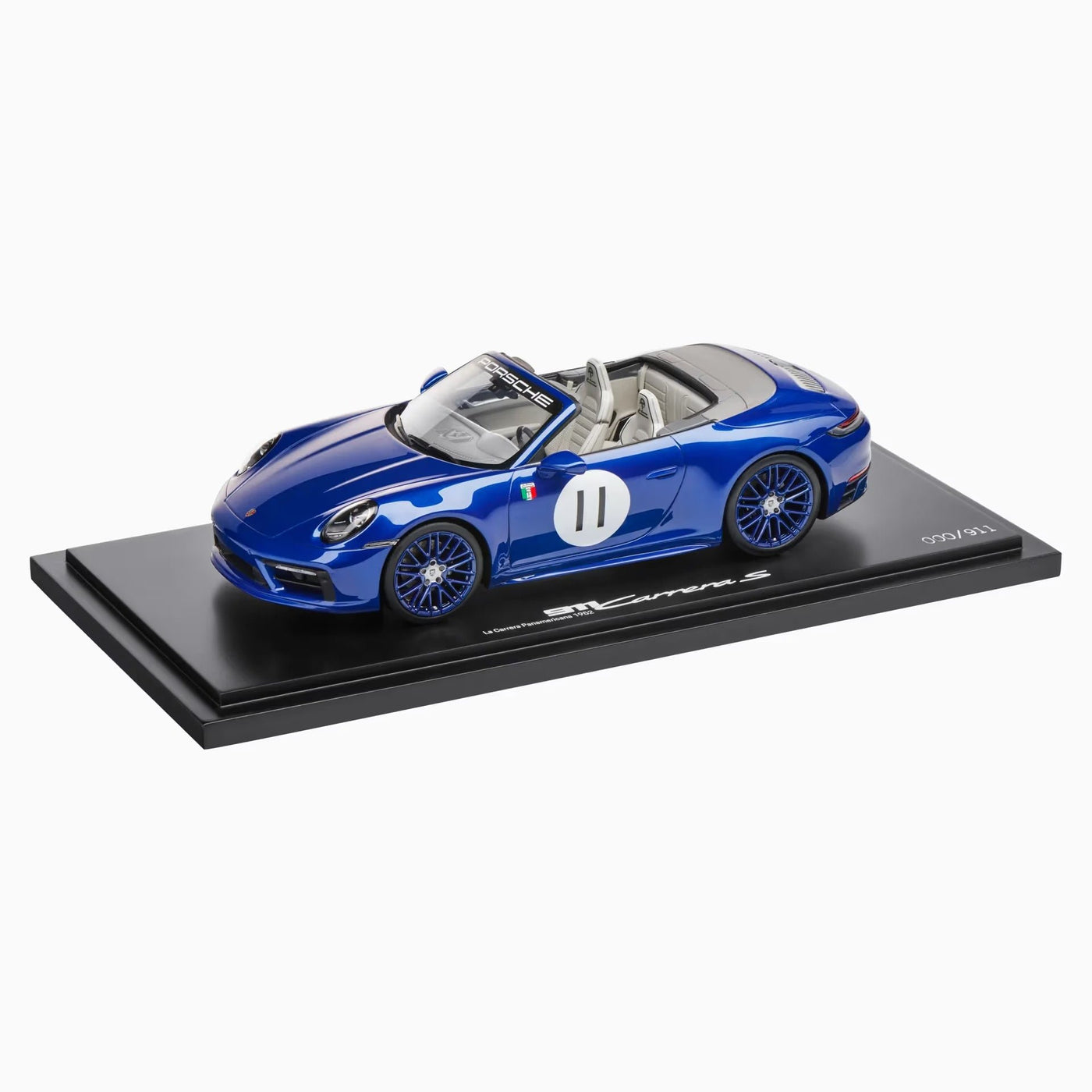 Porsche 911 Carrera S Cabriolet (992) La Carrera Panamericana 1:18 Scale Model Car - Limited Edition