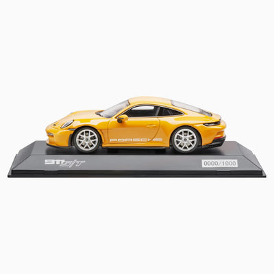 Porsche 911 S/T (992) Bahama Yellow 1:43 Scale Model Car - Limited Edition