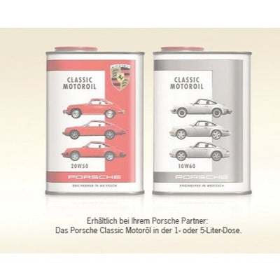 Porsche Classic Engine Oil Sticker 20W-50