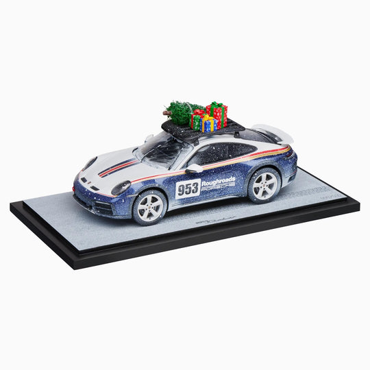 Porsche 911 Dakar (992) "Christmas" 1:18 Scale Model Car - Limited Edition