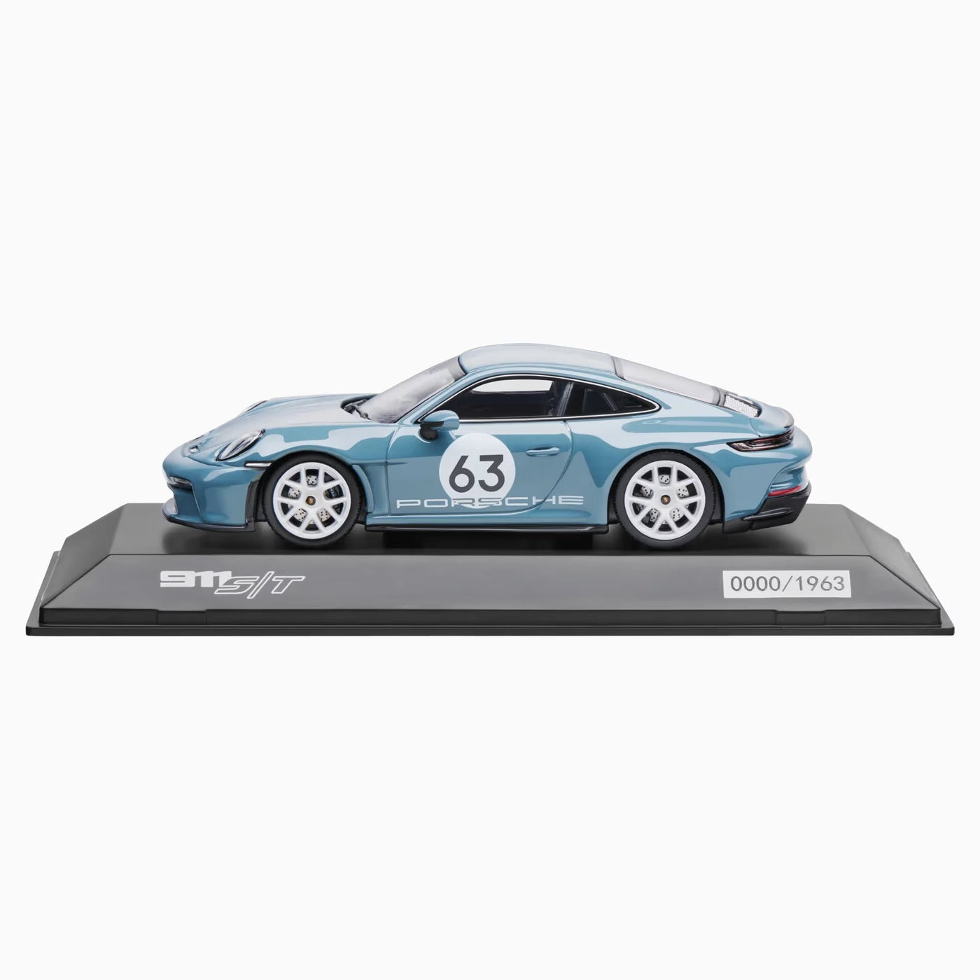 Porsche 911 S/T (992) Shore Blue 1:43 Scale Model Car - Limited Edition