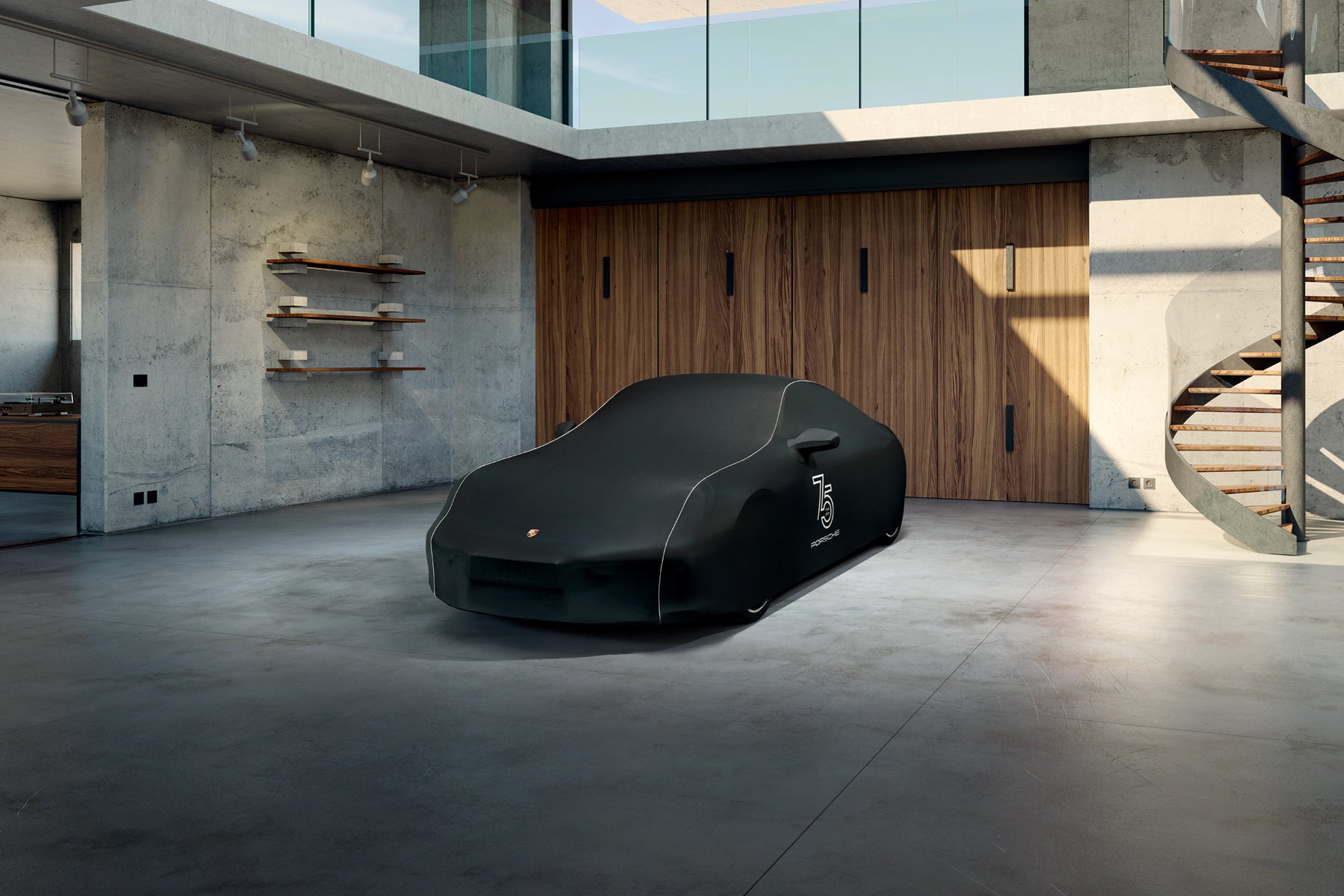 Porsche 911 (992) Indoor Car Cover 75 Years of Porsche Porsche Exchange