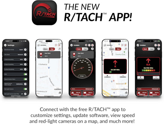 Uniden R8W Radar Detector