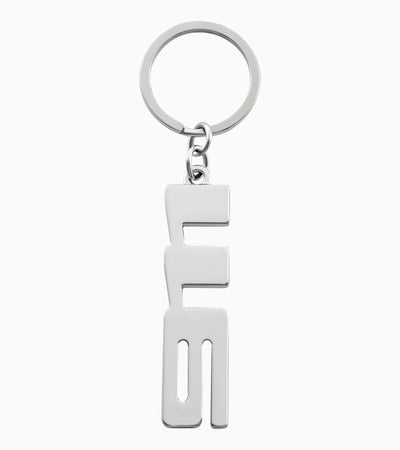 Porsche Model Lettering Key Ring