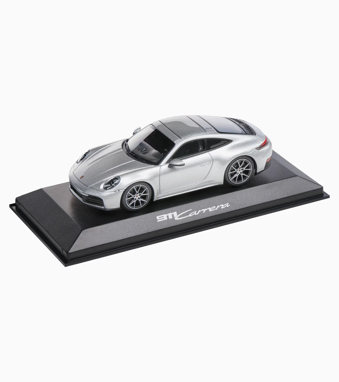 Porsche 911 Carrera Coupé (992.2) 1:43 Scale Model Car - GT Silver Metallic