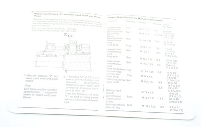 Porsche Technical Specifications Pocket Book - 928