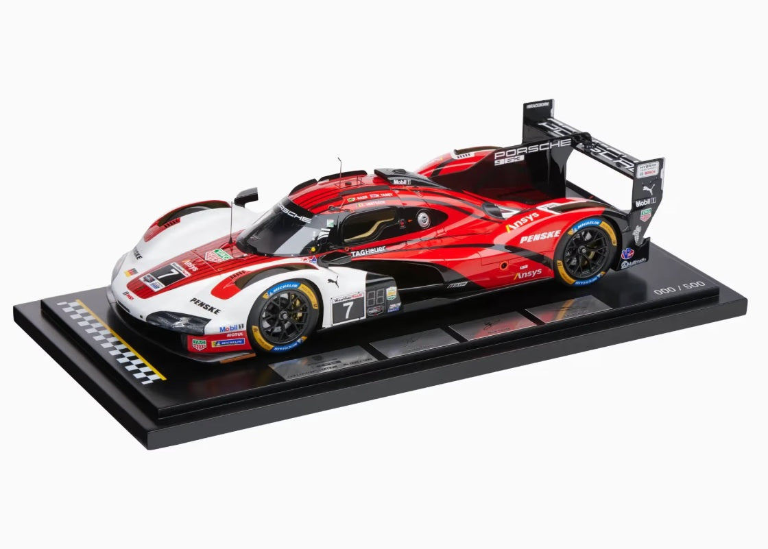 Porsche 963 Winner 24h Daytona 2025 #7, 1:18 Scale Model Car
