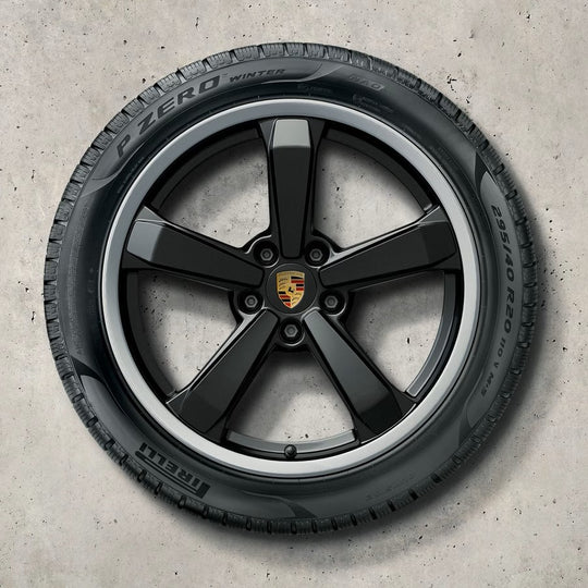 19/20-inch  "Dakar" Winter Set - for 911 (992) - in Black