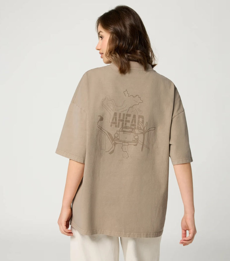 Porsche Shirt (Beige) - AHEAD