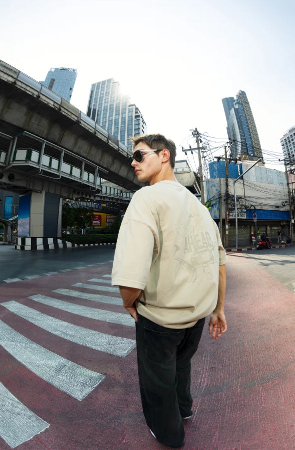 Porsche Shirt (Beige) - AHEAD
