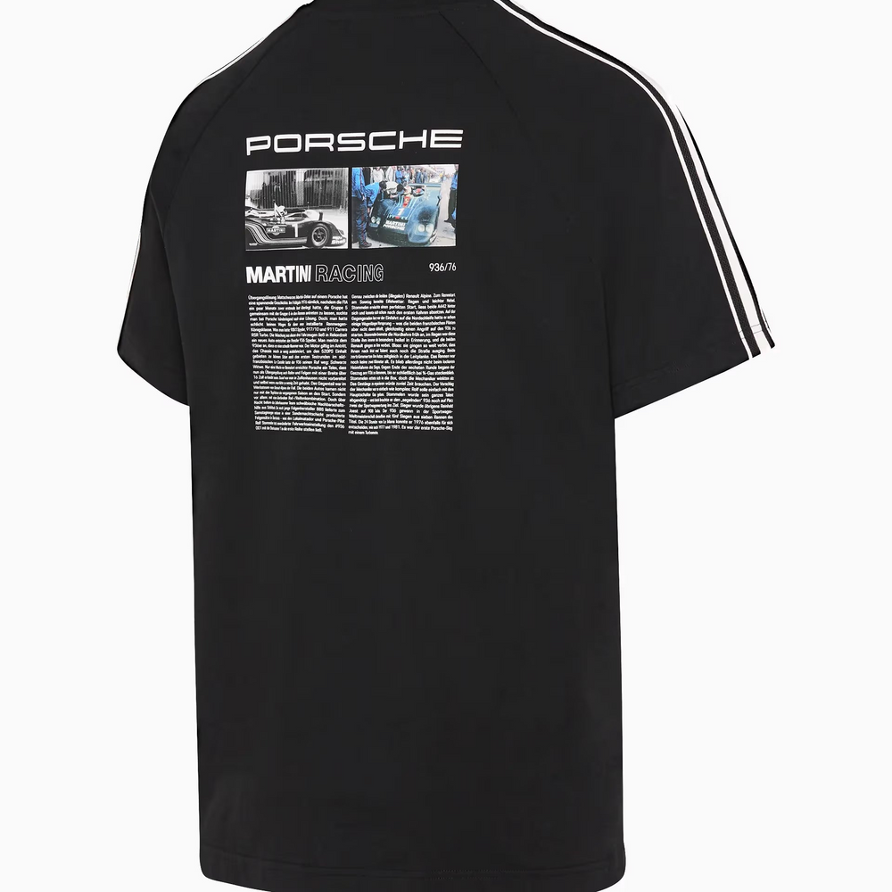 Porsche Men's T-Shirt (Black) - Martini Racing