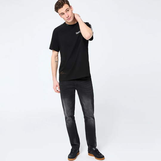 Porsche Men's T-Shirt (Black) - Martini Racing