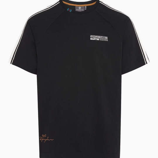 Porsche Men's T-Shirt (Black) - Martini Racing
