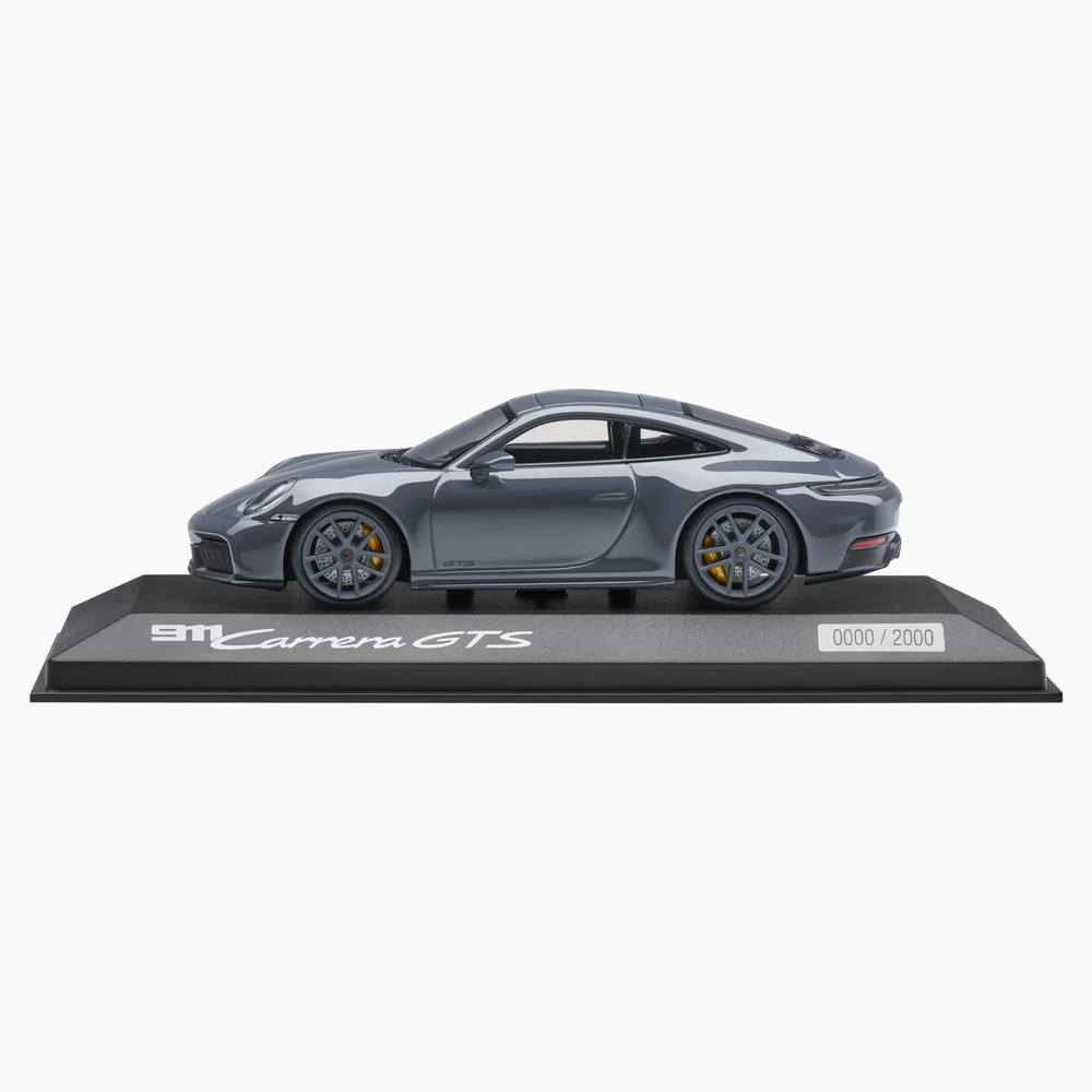 Porsche 911 Carrera GTS Coupé (992.2), 1:43 Scale Model Car - Grey Neo