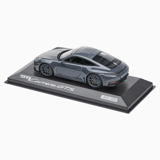 Porsche 911 Carrera GTS Coupé (992.2), 1:43 Scale Model Car - Grey Neo