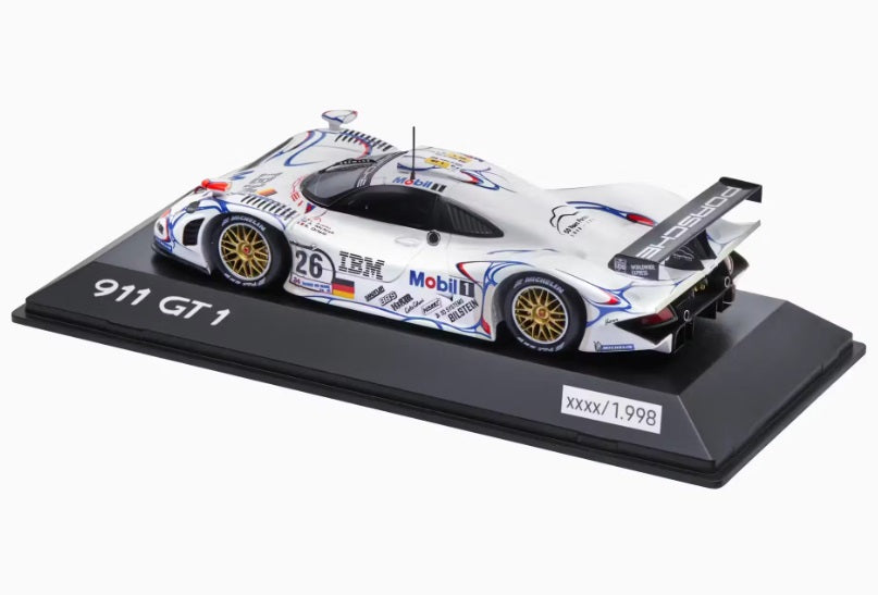 Porsche 911 GT1 24h Le Mans 1998 Model Car - 1:43 Scale