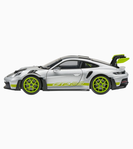 Porsche Openable 911 GT3 RS (992) 1:18 Scale - GT Silver