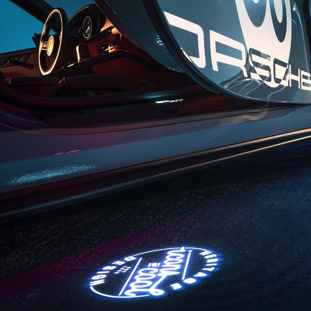 Porsche "Icons of Cool" Logo LED Door Projectors