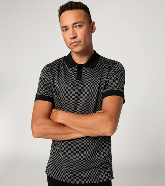 Porsche Design Men's Polo Shirt - Jacquard