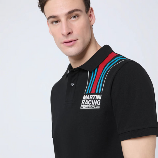 Porsche Men's 936 Spyder Polo Shirt - Martini Racing