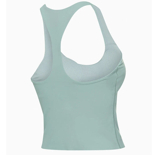Porsche Crop Top Tank Top (Shade Green) - Cayenne Electric Urban