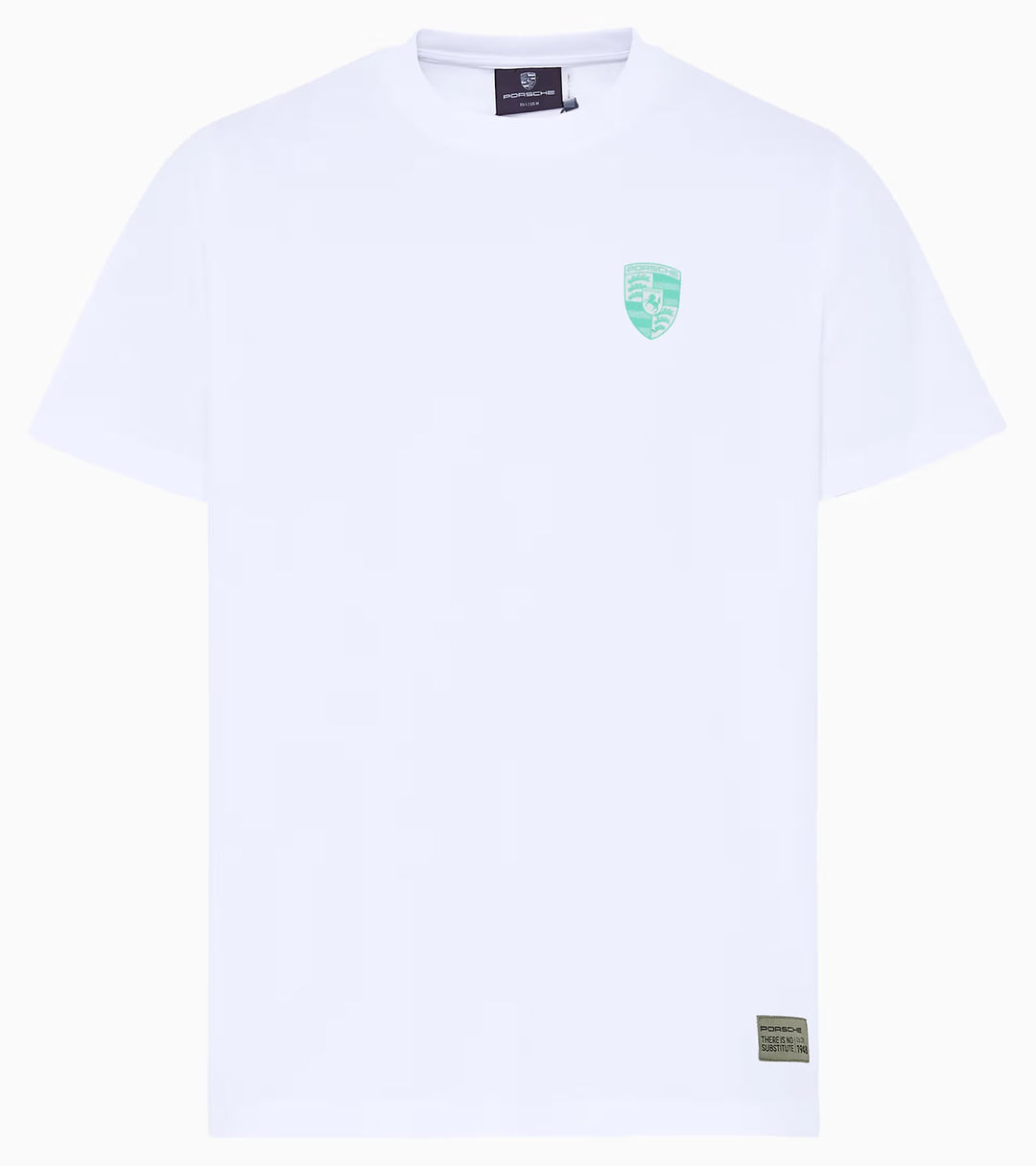 Porsche Men's T-Shirt (White) - There Is No Substitute