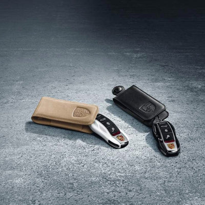 Porsche Tequipment Key Pouch In Leather