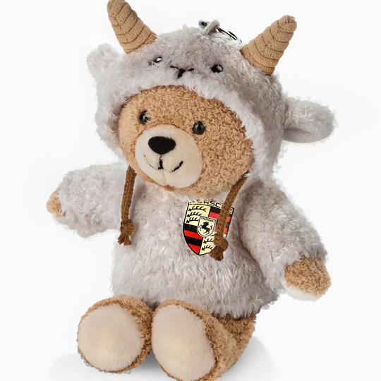 Porsche Teddy Bear Key Ring - Year of the Goat
