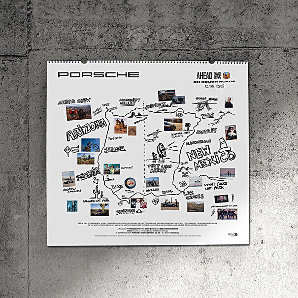 Porsche Collectable Calendar 2025