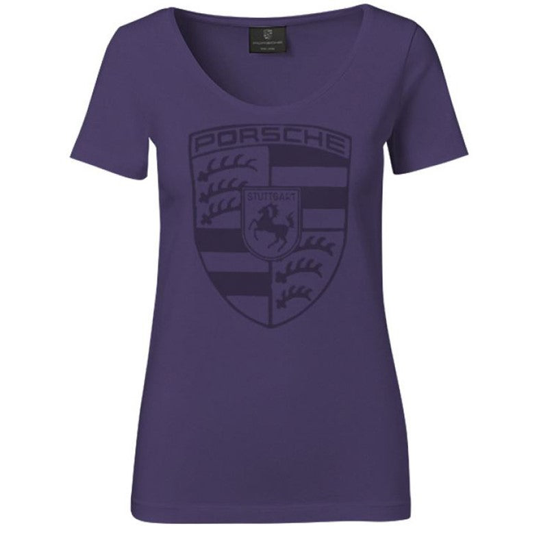 Porsche Crest Women's T-Shirt - Ultraviolet (US-market release)