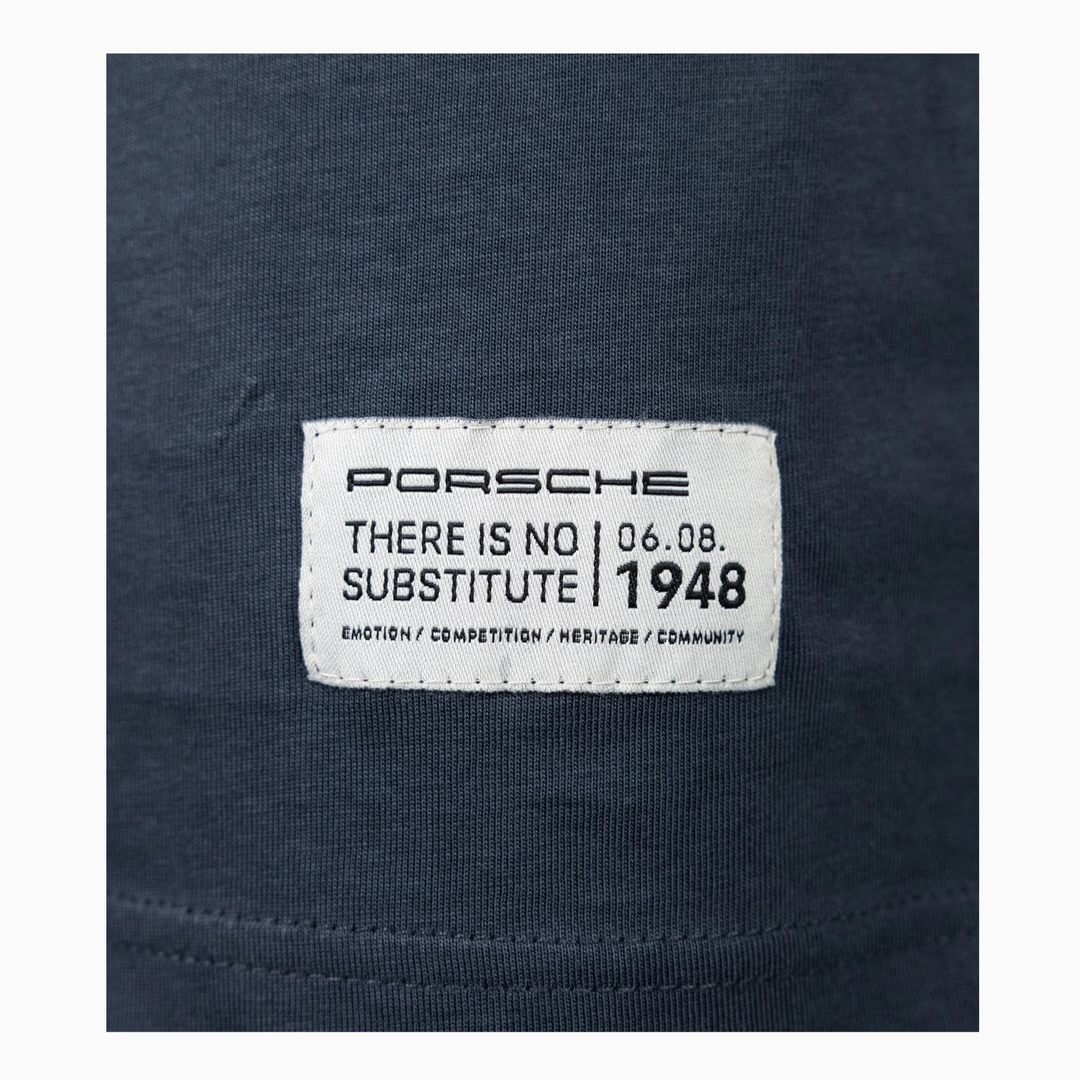 Porsche Men's T-Shirt (Petrol Blue) - There Is No Substitute