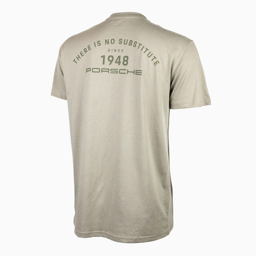 Porsche Men's T-Shirt (Eucalyptus) - There Is No Substitute