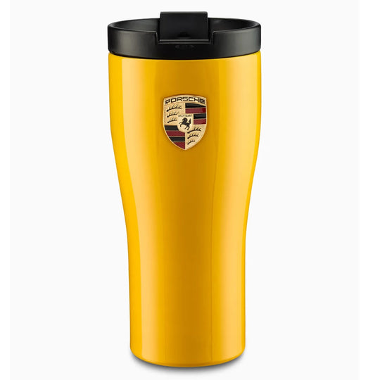 Porsche Thermal Travel Mug - Yellow