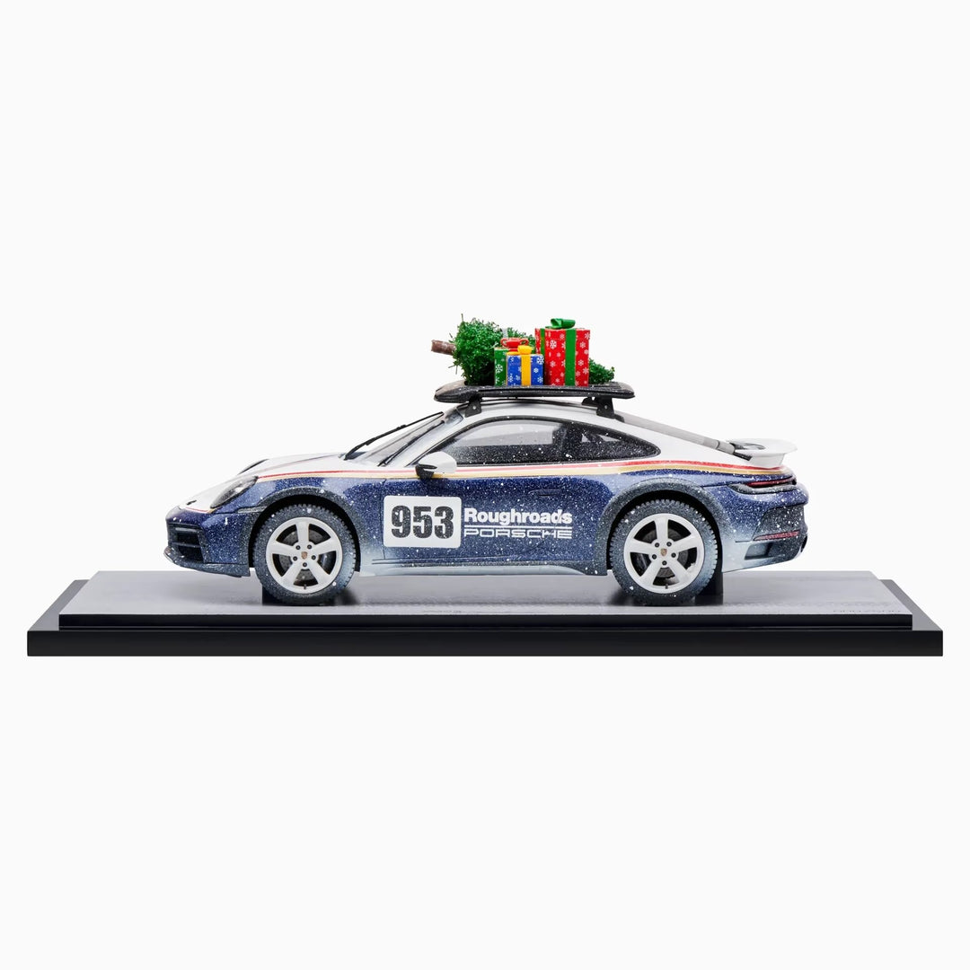 Porsche 911 Dakar (992) "Christmas" 1:18 Scale Model Car - Limited Edition