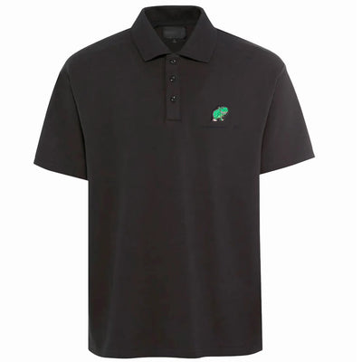 Porsche Men's Polo Shirt (Black) - AO Racing