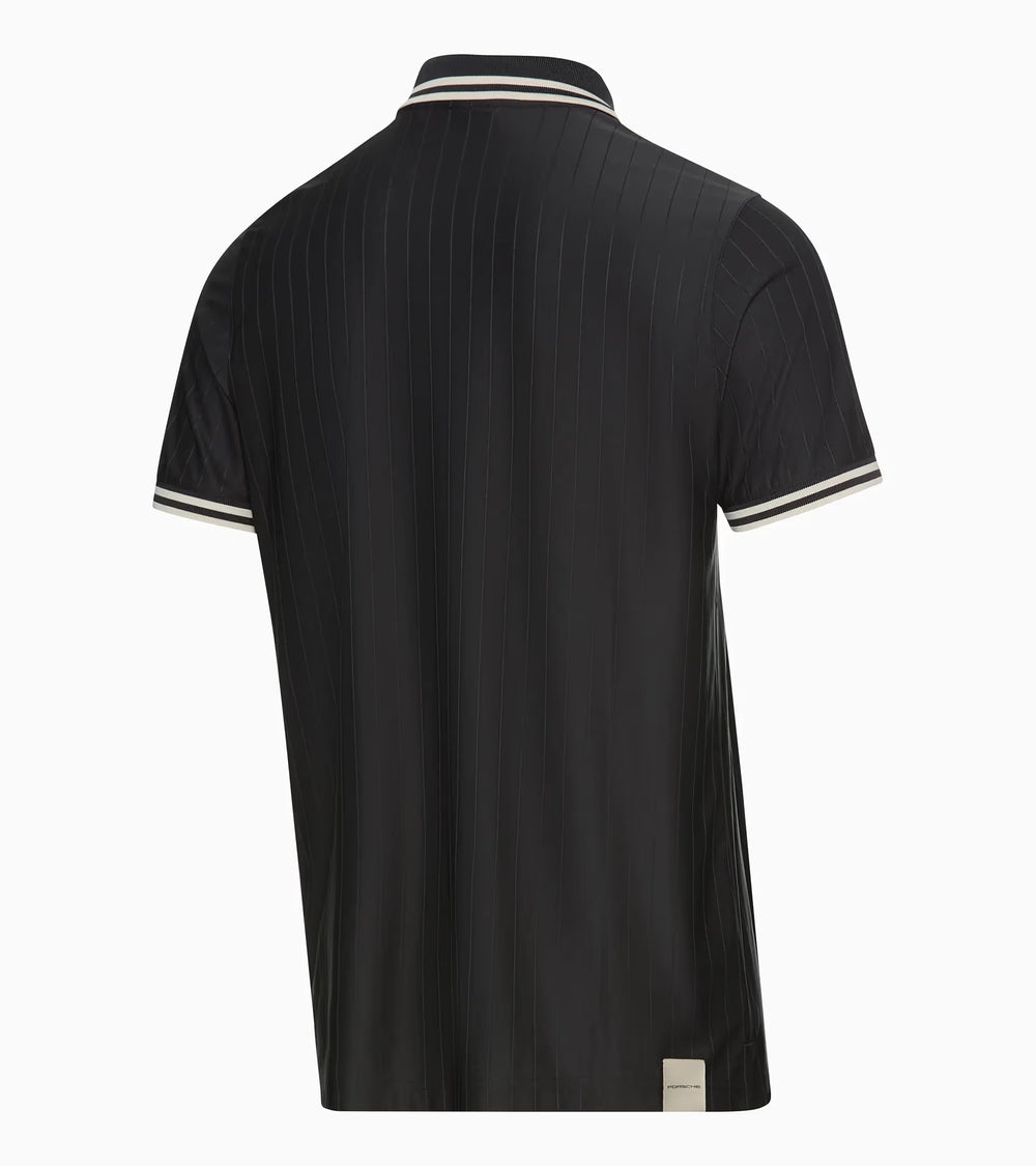 Porsche x Puma Men's Black Polo Shirt - 911 Targa 60Y