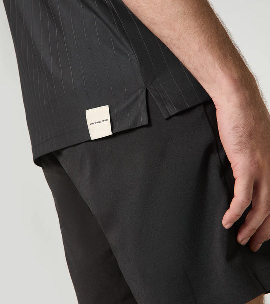 Porsche x Puma Men's Black Polo Shirt - 911 Targa 60Y