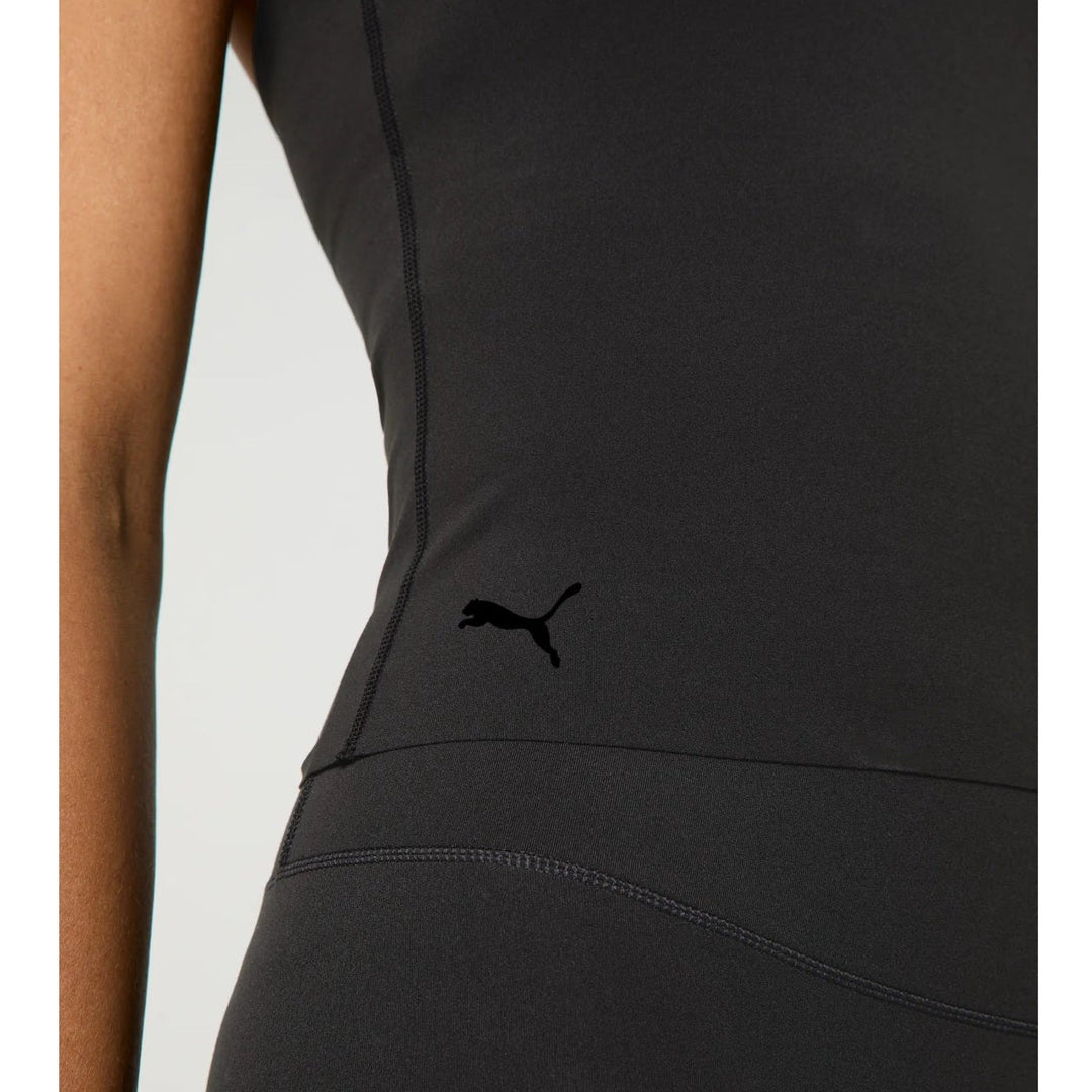 Porsche Crop Top Tank Top (Black) - Cayenne Electric Urban