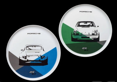 Porsche Set Of 2 Desert Plates - Carrera RS 2.7