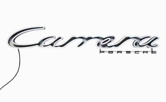 Porsche Carrera Illuminated Lettering , Limited