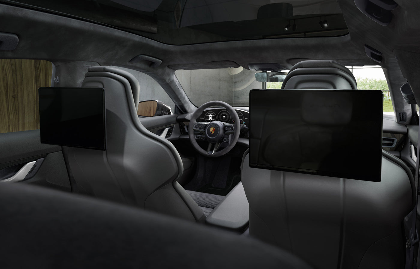 Porsche Rear Seat Entertainment - Taycan