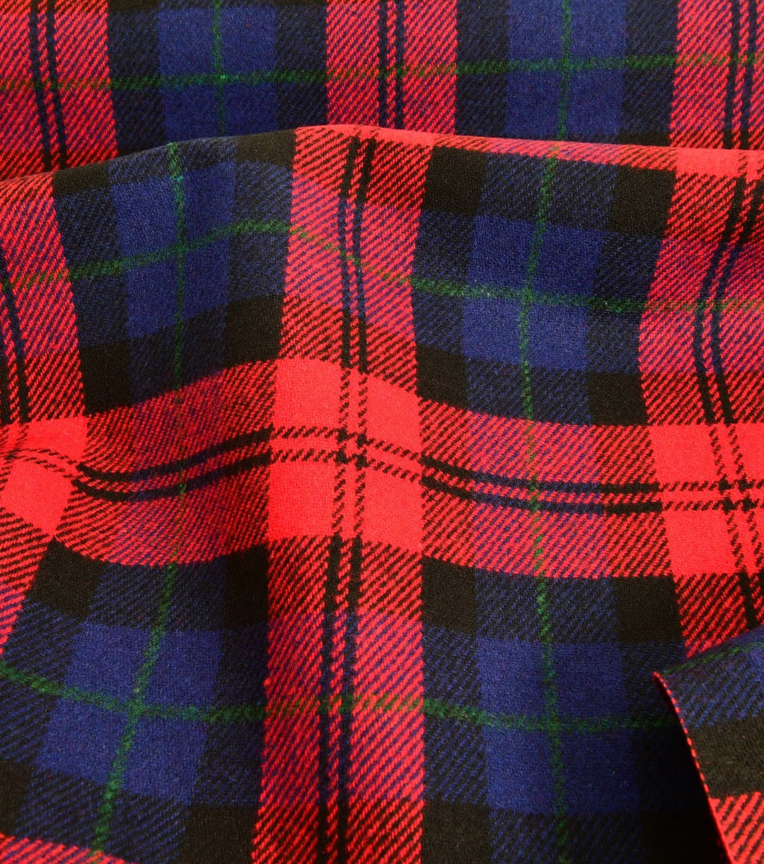 Porsche Tartan Fabric - “McLaughlan”