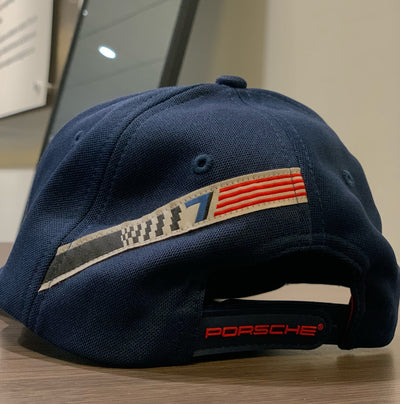 Porsche Rennsport Reunion 7 Baseball Hat - Blue