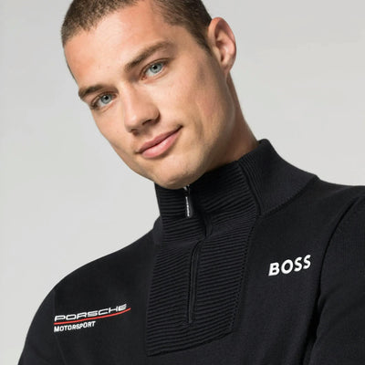 Porsche Men's Knitted Sweater - Motorsport, Boss