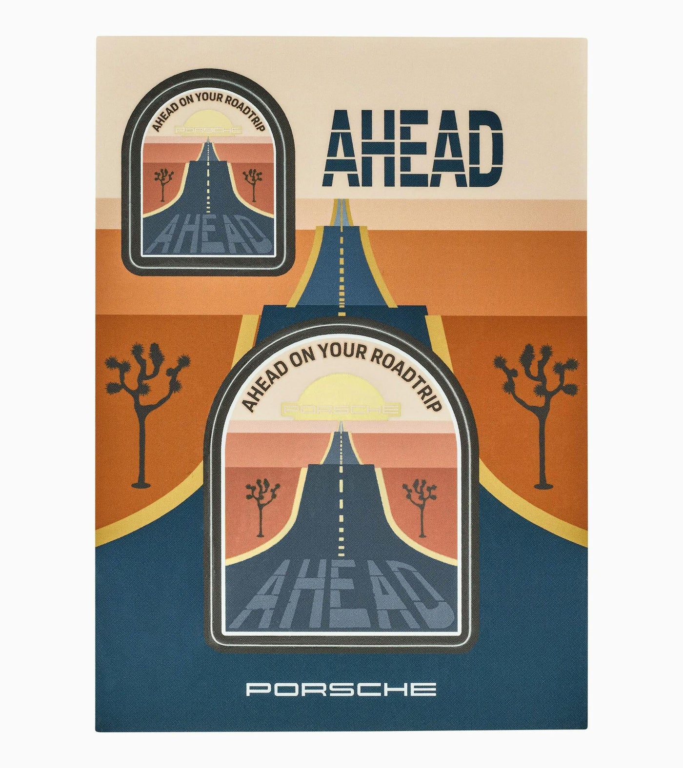 Porsche No. 2 Sticker Set, Limited Edition - AHEAD