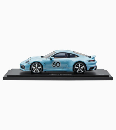 Porsche 911 Sport Classic (992) Model Car 1:18 Scale - Meissen Blue