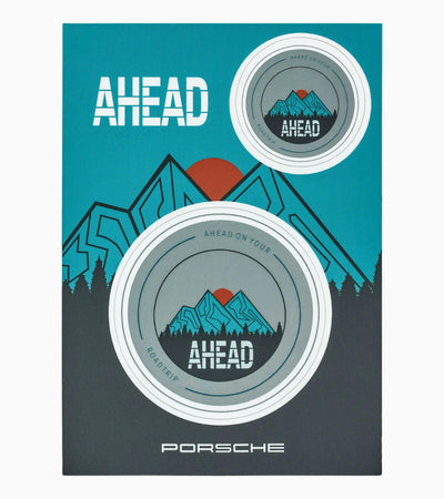 Porsche No. 1 Sticker Set, Limited Edition - AHEAD