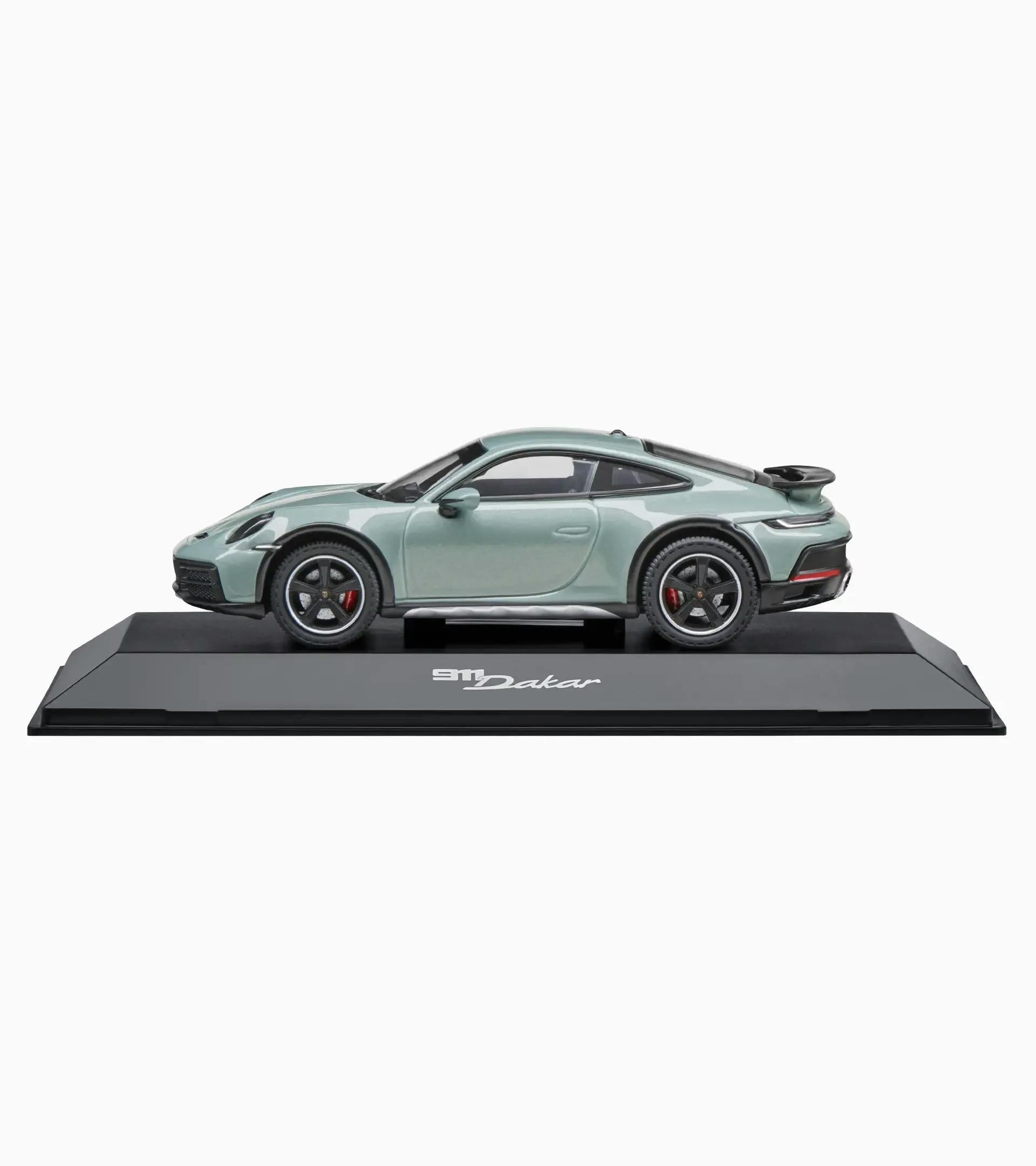 Porsche 911 Dakar (992) 1:43 Scale Model Car - Shade Green